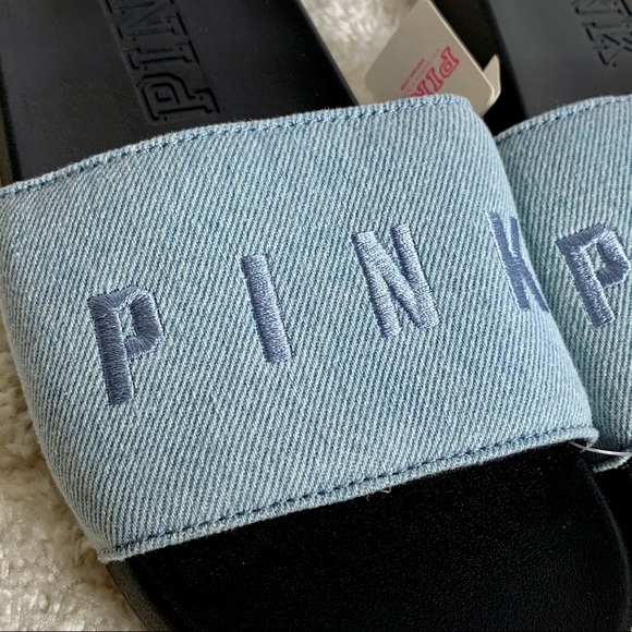 Victoria’s Secret slides size Large ( 9-10) - Picture 2 of 7